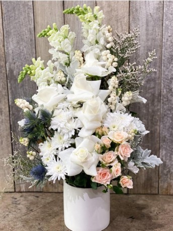 Pastel Potted Arrangement